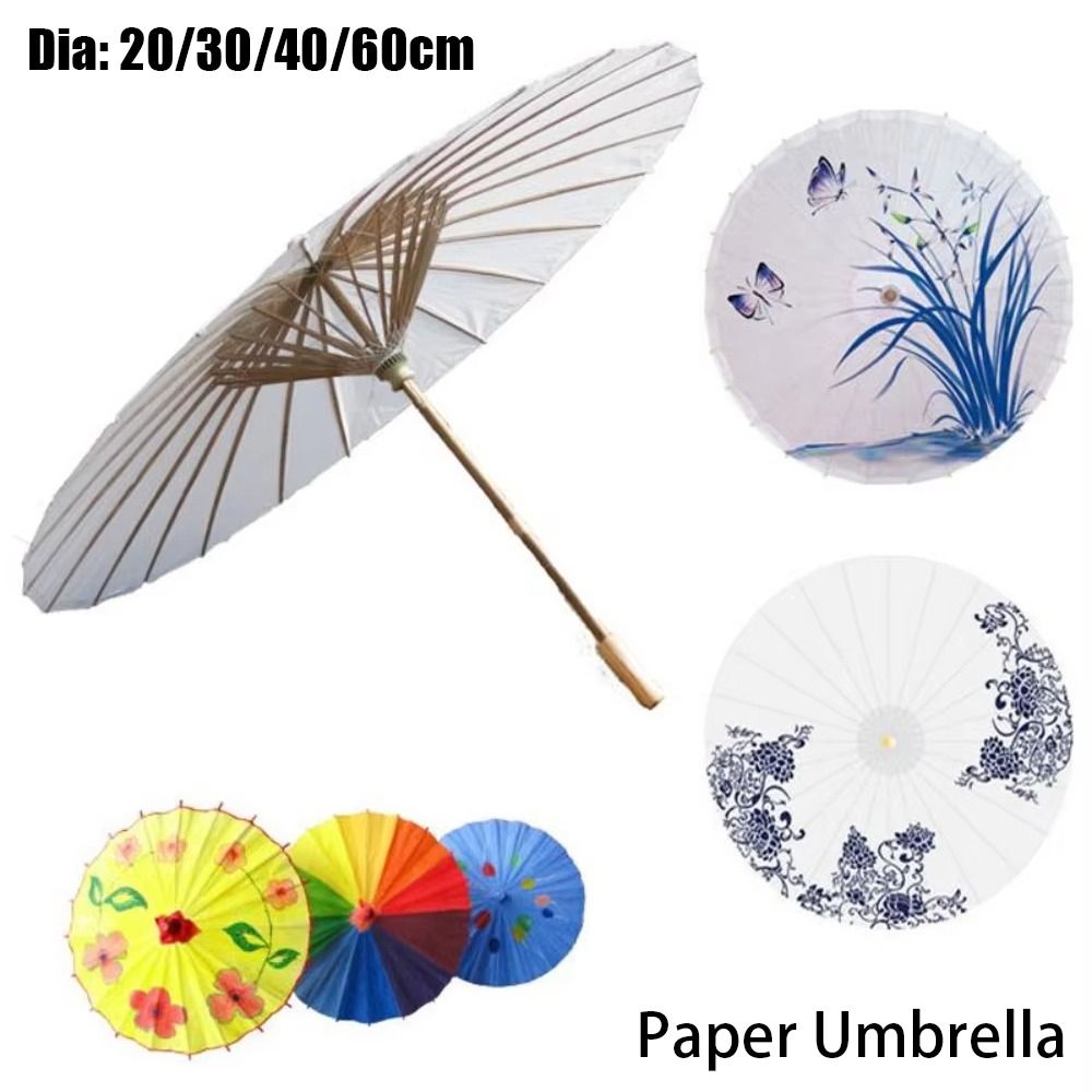 Photography Umbrella - 1 шт. Бумажный зонт диаметром 20/30/40/60