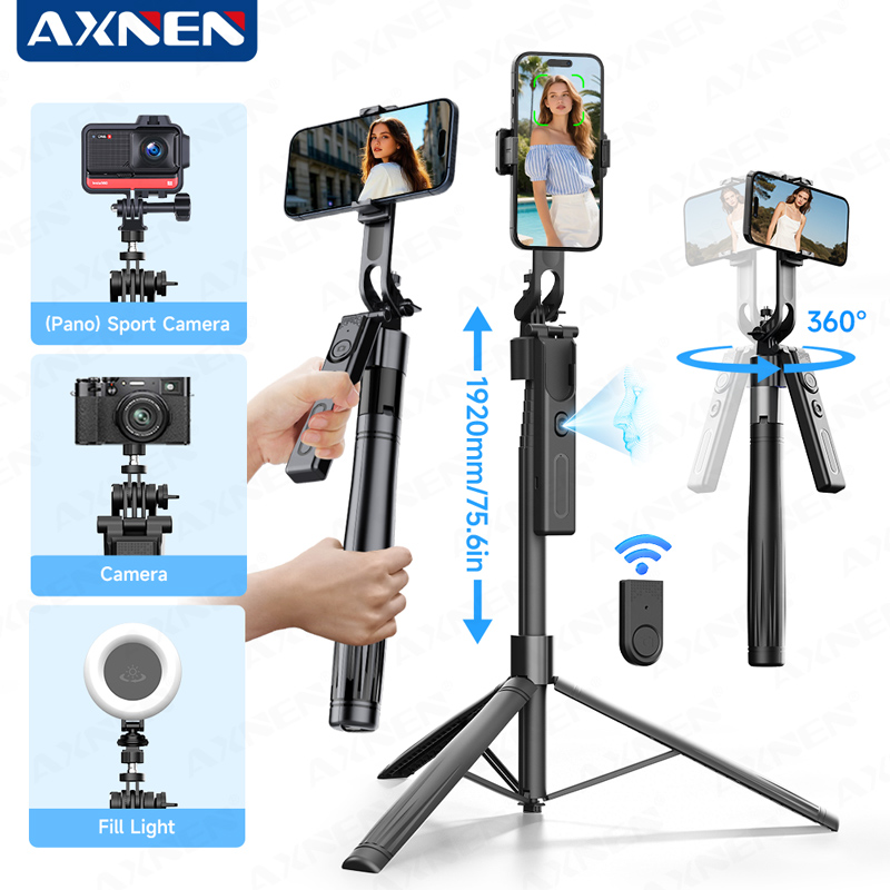 Photography With Ai - Штатив-монопод с функцией AI-трекинга для селфи,