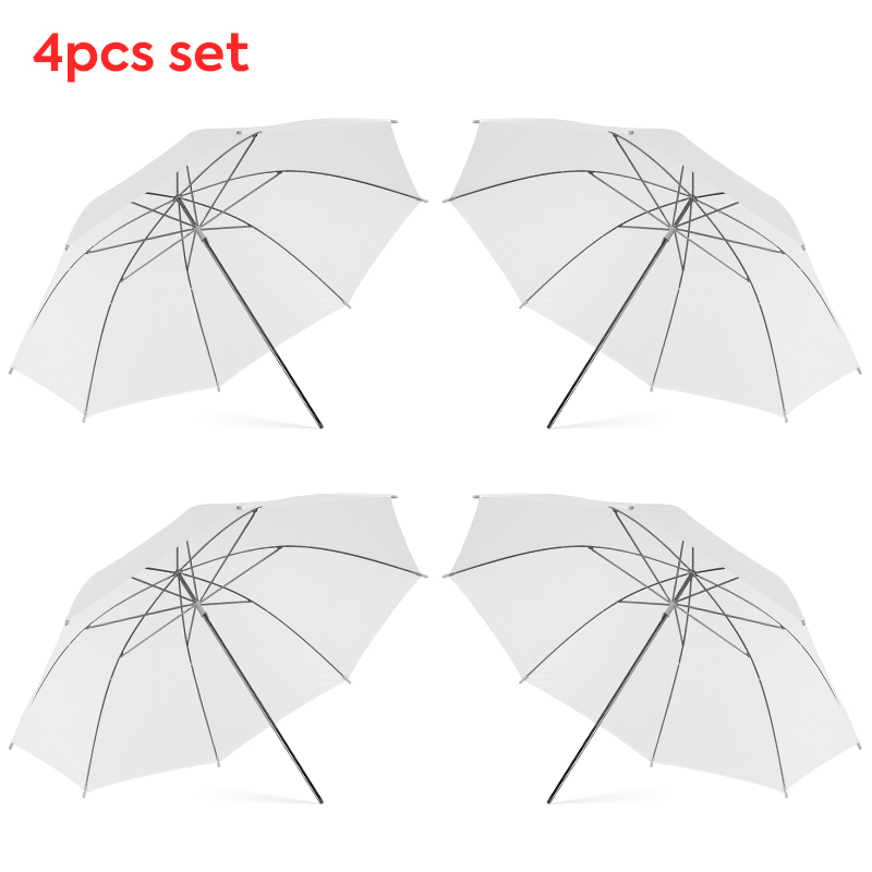 Photography Umbrella - Прозрачный белый светорассеивающий зонт 76*80 см