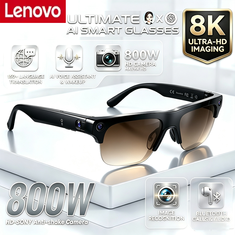 Photography With Ai - Умные AI-очки Lenovo 800w HD с