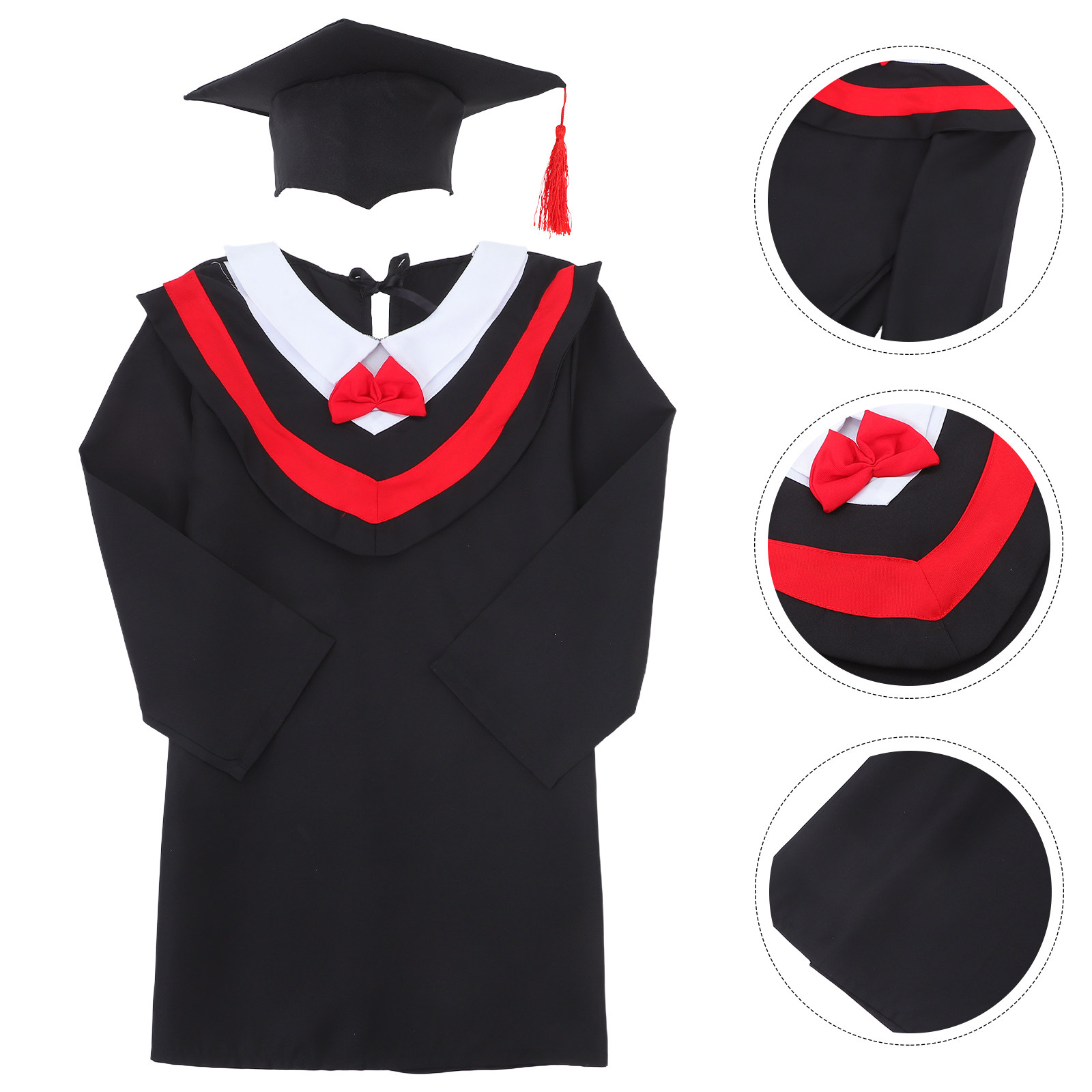 Photography Graduation - 1 шт. Детский выпускной комплект: мантия