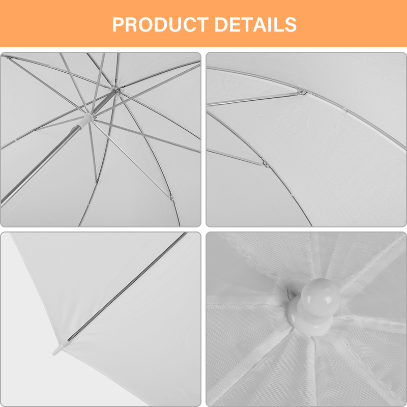 Прозрачный белый светорассеива – обзор и цена Photography Umbrella
