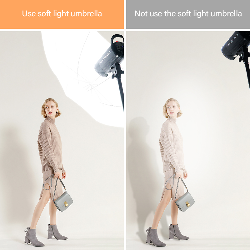 Прозрачный белый светорассеива – обзор и цена Photography Umbrella