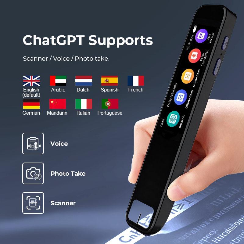 Ручка-сканер с поддержкой Chat – обзор и цена Photography With Ai